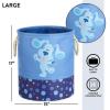 imageIdea Nuova Sanrio Hello Kitty 3 Piece Fabric Storage Basket Set Pink Nestable Toy Storage Bins with Rope Handles  Kids Bedroom ampamp Nursery OrganizerBlues Clues