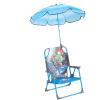 imageIdea Nuova Batman Kids Outdoor Folding Beach Chair with UmbrellaPortable Camp Chair for Ages 3 Lightweight ampamp Compact for Beach Camping and BackyardAvengers