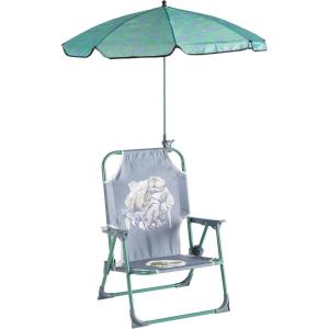 imageIdea Nuova Batman Kids Outdoor Folding Beach Chair with UmbrellaPortable Camp Chair for Ages 3 Lightweight ampamp Compact for Beach Camping and BackyardJurassic World