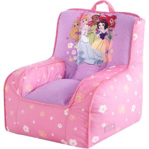 imageIdea Nuova Disney Little Mermaid Ariel Toddler Square Bean Bag Chair with Piping ampamp Top Carry HandlePrincess