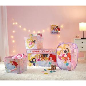 imageIdea Nuova Hello Kitty 4 Piece Storage Solution Set with Pop Up Hamper Collapsible Storage Trunk and 2 Nestable Storage BinsPrincess