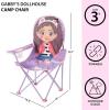 imageIdea Nuova Kids IndoorOutdoor Folding Camp Chair Gabbys DollhouseGabbys Dollhouse