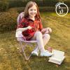 imageIdea Nuova Kids IndoorOutdoor Folding Camp Chair Gabbys DollhouseGabbys Dollhouse