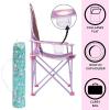 imageIdea Nuova Kids IndoorOutdoor Folding Camp Chair Gabbys DollhouseGabbys Dollhouse