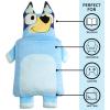 imageSanrio Hello Kitty Oversized Floor Lounger for KidsSoft Plush Chair with Pillow and CushionComfortable Portable NapPlay MatBluey