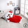 imageSanrio Hello Kitty Oversized Floor Lounger for KidsSoft Plush Chair with Pillow and CushionComfortable Portable NapPlay MatHello Kitty