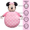 imageSanrio Hello Kitty Oversized Floor Lounger for KidsSoft Plush Chair with Pillow and CushionComfortable Portable NapPlay MatMinnie Mouse