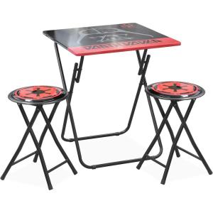 imageDisney Star Wars Darth Vader Tween Folding Table ampamp Stool Set 3 Piece