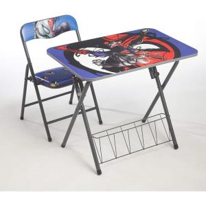 imageMarvel Spiderman 2 Piece Foldable Activity Desk and Chair Set Ages 3