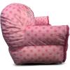 imageDisney Minnie Mouse Toddler Double Bean Bag Sofa Chair with Sherpa Trim  Pink Large