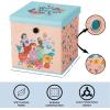 imageIdea Nuova Bluey Collapsible Fabric Storage Cube10 Organizer Bin with Lid for Bedroom Playroom and ClosetPrincess