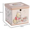 imageIdea Nuova Bluey Collapsible Fabric Storage Cube10 Organizer Bin with Lid for Bedroom Playroom and ClosetWinnie The Pooh