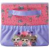 imageIdea Nuova LOL Surprise Kids Collapsible Storage Organizer Bin with Front Pocket9quot H x 10quot W x 15quot L