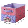 imageIdea Nuova LOL Surprise Kids Collapsible Storage Organizer Bin with Front Pocket9quot H x 10quot W x 15quot L