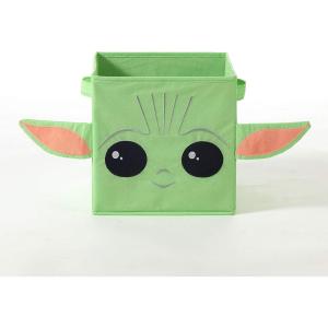 imageStar Wars The Mandalorian The Child Figural Storage Cube 10x10x10 Collapsible Organizer for Kids Rooms