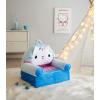 imageIdea Nuova Gabbys Dollhouse Cakey Kids Figural 2 in 1 Plush Flip Out Sofa Chair to Sleeper Couch