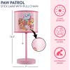 imageIdea Nuova Space JAM A New Legacy Stick Table Lamp with Printed Shade 155quot H x 75quot WPaw Patrol Everest Liberty Skye