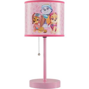 imageIdea Nuova Space JAM A New Legacy Stick Table Lamp with Printed Shade 155quot H x 75quot WPaw Patrol Everest Liberty Skye