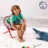 imageIdea Nuova Disney Minnie Mouse Toddler 19quot Folding Saucer Chair Portable Fun Character Design Ages 3Avengers  Grey