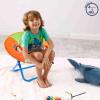 imageIdea Nuova Disney Minnie Mouse Toddler 19quot Folding Saucer Chair Portable Fun Character Design Ages 3Cocomelon