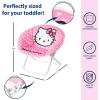 imageIdea Nuova Disney Minnie Mouse Toddler 19quot Folding Saucer Chair Portable Fun Character Design Ages 3Hello Kitty