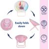 imageIdea Nuova Disney Minnie Mouse Toddler 19quot Folding Saucer Chair Portable Fun Character Design Ages 3Little Mermaid