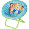 imageIdea Nuova Disney Minnie Mouse Toddler 19quot Folding Saucer Chair Portable Fun Character Design Ages 3Cocomelon Blue