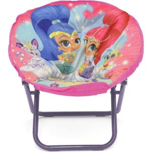 imageIdea Nuova Disney Minnie Mouse Toddler 19quot Folding Saucer Chair Portable Fun Character Design Ages 3Shimmer and Shine