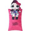 imageIdea Nuova LOL Surprise Printed Sleeping Bag with Coordinating Figural Pillow Ages 3 Pink TK960221