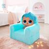 imageIdea Nuova Figural Plush Foam Chair for Kids 13D x 17W x 20H in CocomelonLol Surprise