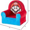imageIdea Nuova Figural Plush Foam Chair for Kids 13D x 17W x 20H in CocomelonSuper Mario