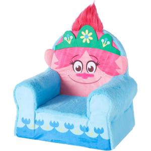 imageIdea Nuova Figural Plush Foam Chair for Kids 13D x 17W x 20H in CocomelonTrolls