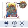 imageIdea Nuova 2 Piece Drawstring Sling Carry Bag with Sleeping Slumber BagPaw Patrol Blue