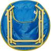 imageBluey Toddler Saucer Chair 19 Folding Kids Chair Ages 3 Portable ampamp Lightweight Cozy Padded Seat for Playroom Bedroom