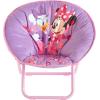 imageDisney Minnie Mouse Toddler Saucer Chair 19 Folding Kids Chair Ages 3 Portable ampamp Lightweight Cozy Padded Seat for Playroom Bedroom