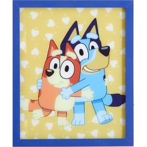 imageBluey ampamp Bingo LED Dual Wall ArtKids Room Dcor Official Bluey Cartoon Print Colorful Framed Artwork for Playroom Nursery or Bedroom95quotx115quot