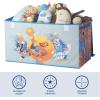 imageIdea Nuova Baby Shark Collapsible Childrens Toy Storage Trunk Durable with LidSpace Jam