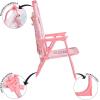 imageIdea Nuova Gabbys Dollhouse Kids Folding Beach Chair with Umbrella Outdoor Chair for Girls Ages 3Portable Lightweight UV Protection  Patio Pool Beach Travel AccessoryHello Kitty