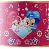 imageIdea Nuova Shimmer and Shine Kids Room Stick Table Lamp with Pull Chain Themed Printed Decorative Shade