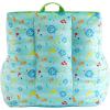 imageCocomelon Toddler Square Bean Bag Sofa Chair with Piping and Top Carry HandleSoft Lightweight Kids Lounge Seating