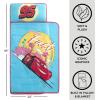 imageDisney Pixar Cars Toddler Nap Mat with Pillow and Blanket Quilted Sleep Mat for Kids Soft ampamp Portable 20x46 Ideal for Daycare Preschool Travel or Naptime