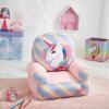 imageJoJo Siwa Rainbow Plush Structured Bean Bag ChairJojo Siwa