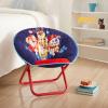 imagePaw Patrol Toddler Saucer Chair 19 Folding Kids Chair Ages 3 Portable ampamp Lightweight Cozy Padded Seat for Playroom Bedroom