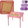imageStrawberry Shortcake Kids Activity Table and Chair Set3Piece Furniture Set with 1 Square Table ampamp 2 Folding ChairsPlayroom Table Set for Ages 3