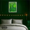 imageWicked Emerald City Revealing Image Mirror LED Wall Art Framed Broadway Musical Movie Artwork 1575quotx1181quot
