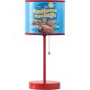 imageDisney Pixar Cars Kids Table Lamp for KidsStick Lamp with Printed Shade ampamp Pull ChainBedroom or Nursery Nightstand Lighting