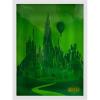 imageWicked Emerald City Revealing Image Mirror LED Wall Art Framed Broadway Musical Movie Artwork 1575quotx1181quot