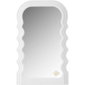 imageIdea Nuova Wicked The Movie LED Color Changing Light Up Wavy Wall Mirror 165quot H x 1028quot W