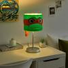 imageTeenage Mutant Ninja Turtles Plush Shade LampKids Bedroom Nightstand Lighting Soft Plush Character Base Fun TMNT Room Dcor Gift