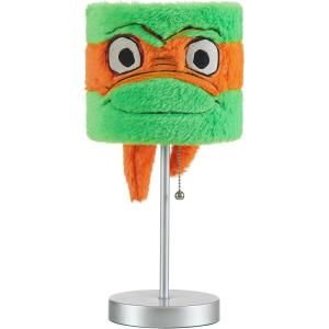 imageTeenage Mutant Ninja Turtles Plush Shade LampKids Bedroom Nightstand Lighting Soft Plush Character Base Fun TMNT Room Dcor Gift